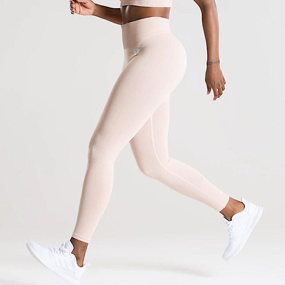 NWT Women’s Best‎ Power Seamless Leggings in Nude Size XS